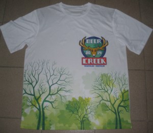 Deer creek tshirt printed